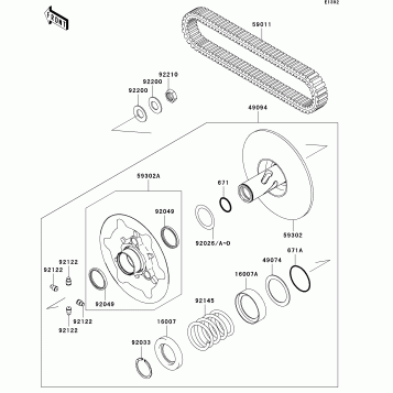 Driven Converter/Drive Belt