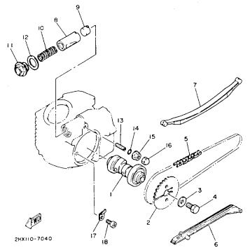 CAMSHAFT - CHAIN