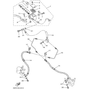 FRONT MASTER CYLINDER