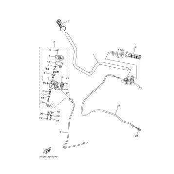 STEERING HANDLE CABLE