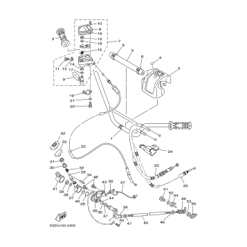 STEERING HANDLE CABLE