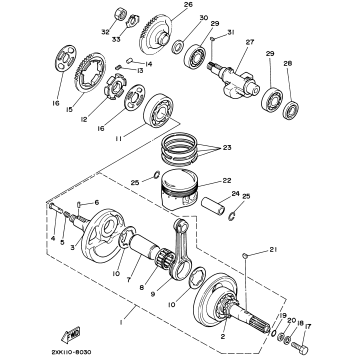 CRANKSHAFT PISTON