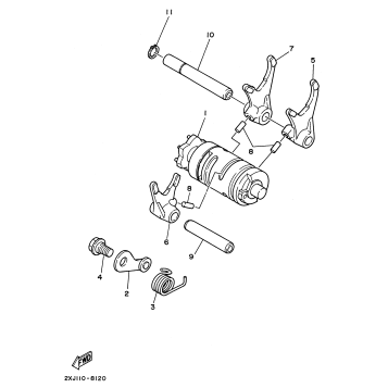SHIFT CAM SHIFT FORK