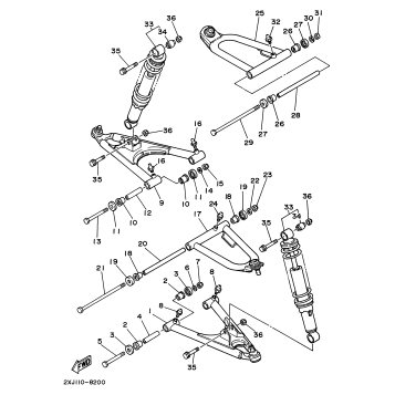 FRONT SUSPENSION WHEEL
