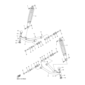 FRONT SUSPENSION WHEEL