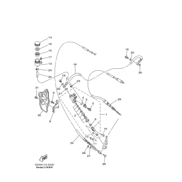 REAR MASTER CYLINDER