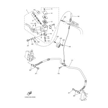 FRONT MASTER CYLINDER