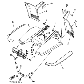 FRONT FENDER CARRIER