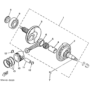 CRANKSHAFT - PISTON