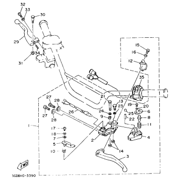 HANDLE SWITCH - LEVER