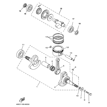CRANKSHAFT PISTON