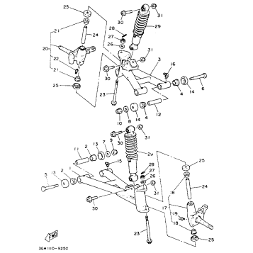 FRONT SUSPENSION WHEEL