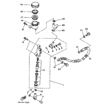 REAR MASTER CYLINDER