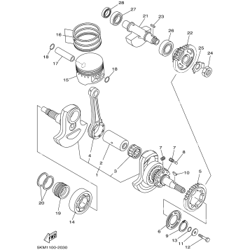 CRANKSHAFT PISTON
