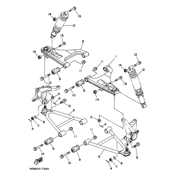 FRONT SUSPENSION WHEEL