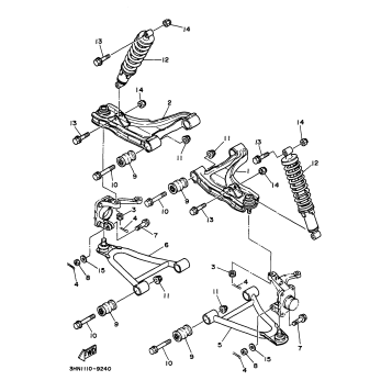 FRONT SUSPENSION - WHEEL