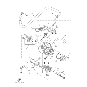 THROTTLE BODY ASSY 1