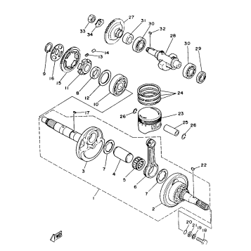 CRANKSHAFT - PISTON