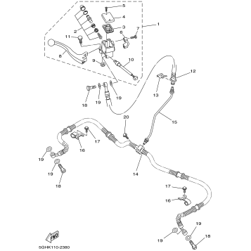 FRONT MASTER CYLINDER