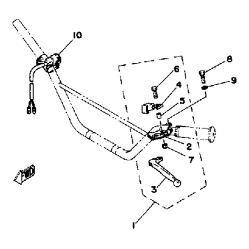 HANDLE SWITCH - LEVER YT125G - H