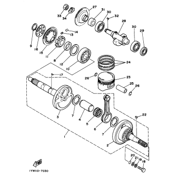 CRANKSHAFT PISTON