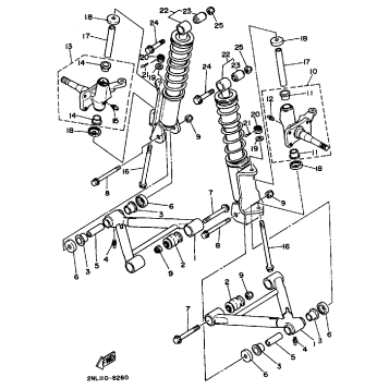 FRONT SUSPENSION WHEEL