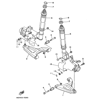FRONT SUSPENSION - WHEEL