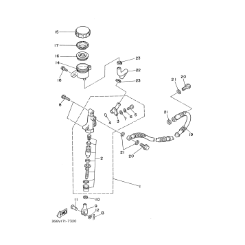 REAR MASTER CYLINDER