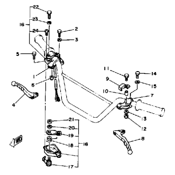 HANDLE SWITCH - LEVER