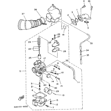 AIR FILTER - CARBURETOR