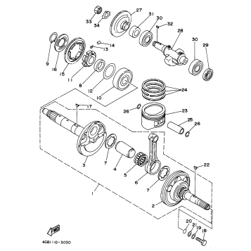 CRANKSHAFT - PISTON