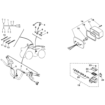 TAILLIGHT KIT MAINE & NEW HAMPSHIRE