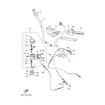 STEERING HANDLE CABLE
