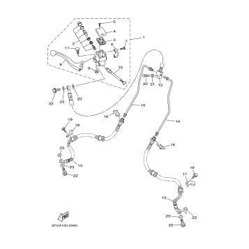 FRONT MASTER CYLINDER
