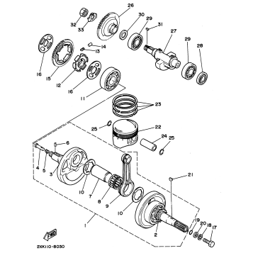 CRANKSHAFT PISTON