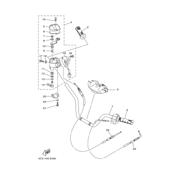 STEERING HANDLE & CABLE