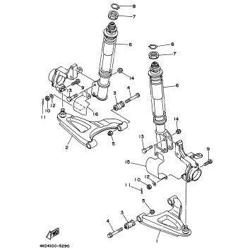 FRONT SUSPENSION - WHEEL