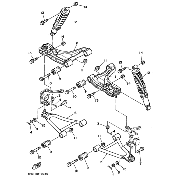FRONT SUSPENSION WHEEL