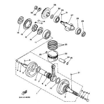 CRANKSHAFT PISTON