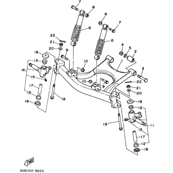 FRONT SUSPENSION - WHEEL