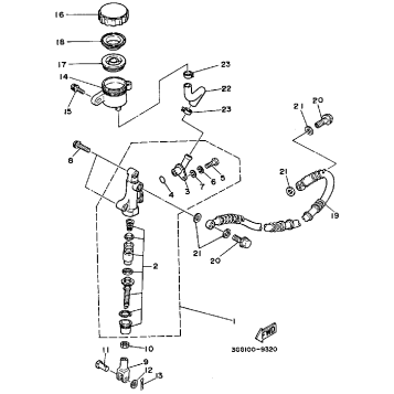 REAR MASTER CYLINDER