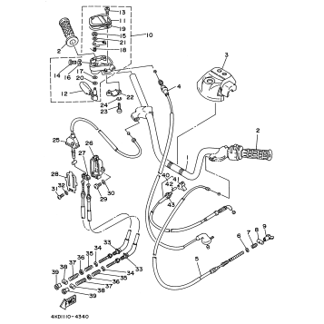 STEERING HANDLE - CABLE