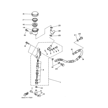 REAR MASTER CYLINDER