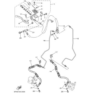 FRONT MASTER CYLINDER