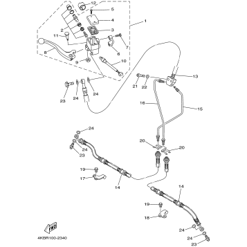 FRONT MASTER CYLINDER