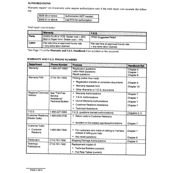 AUDIO WARRANTY SERVICE PG 1