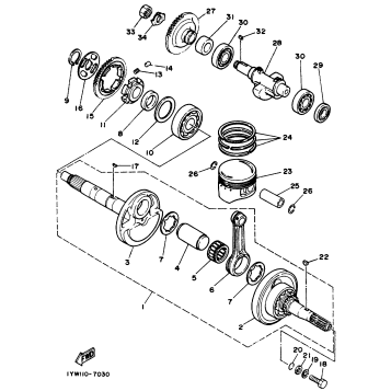 CRANKSHAFT - PISTON