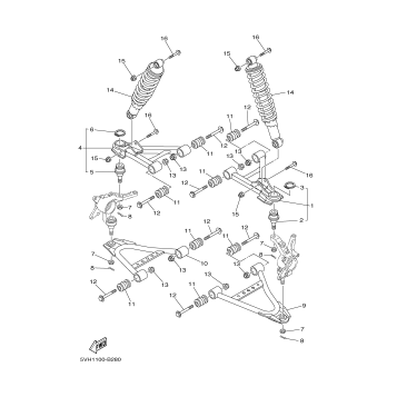 FRONT SUSPENSION WHEEL