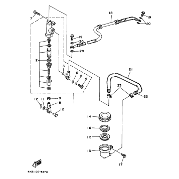 REAR MASTER CYLINDER