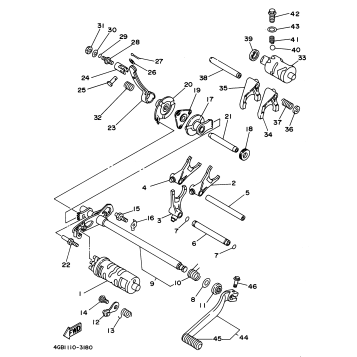SHIFT CAM - SHIFT FORK